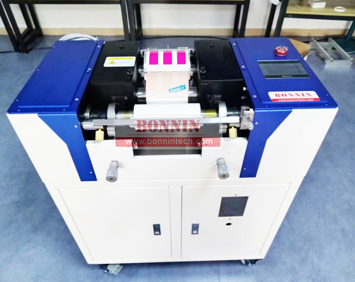 HK-320C طباعة الحبر المختبرية Flexo Ink Proofer مع مجفف الأشعة فوق البنفسجية عبر الإنترنت و Cooler