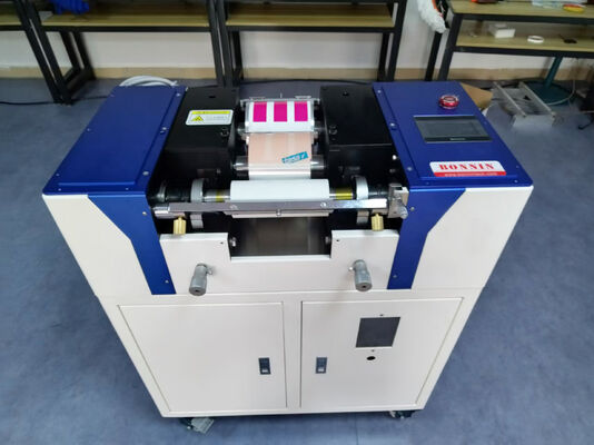 جهاز اختبار طباعة فليكسو بالحبر LED-UV طراز HK-320C مع مجفف ومبرد مدمجين